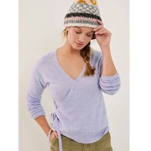 Anthropologie Heartloom Lilac Woman’s Sweater